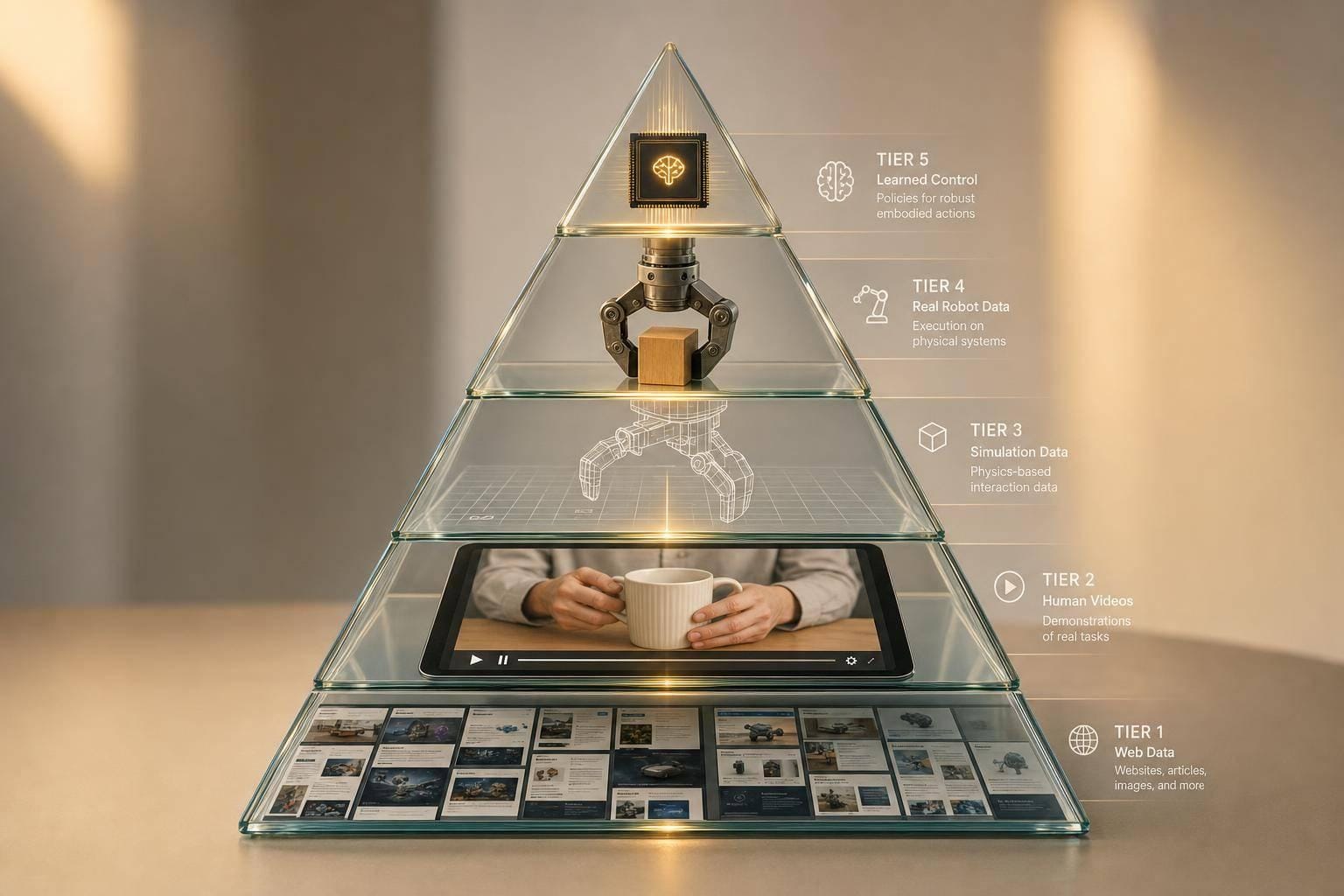 Complete Guide to the Data Pyramid for Embodied Manipulation