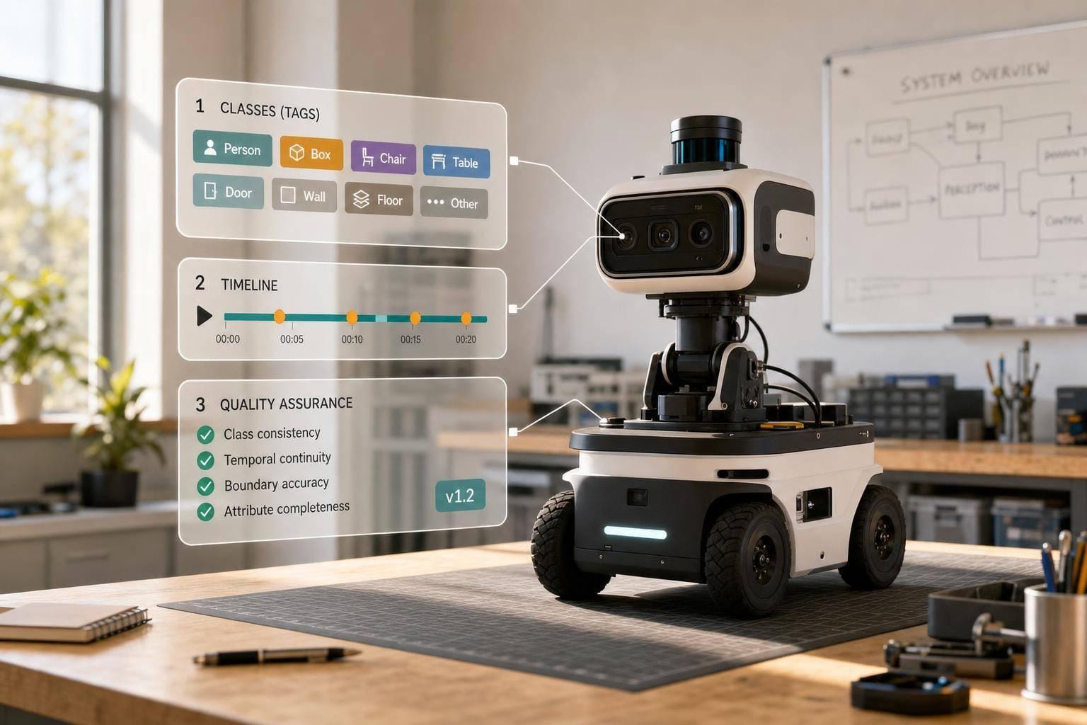 How to Build Annotation Schemas for Robot Data